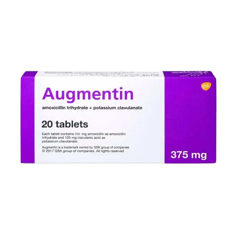 Augmentin 375Mg Tablet 20 Tablets | Medon Pharmacy