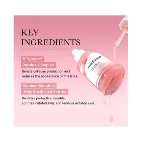 Medicube PDRN Pink Peptide Anti-Aging Face Serum 30mL thumbnail 3