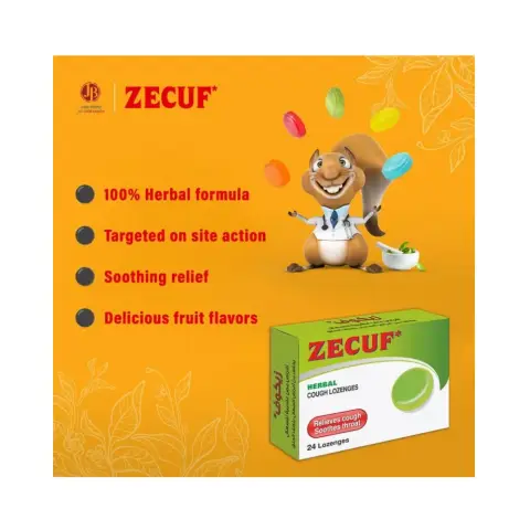Zecuf Honey Lozenges 24s thumbnail 2