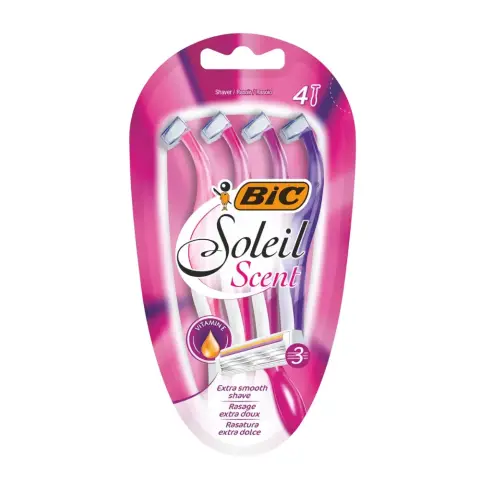 Bic Soleil Scent Disposable Razor 4 Razors thumbnail 1