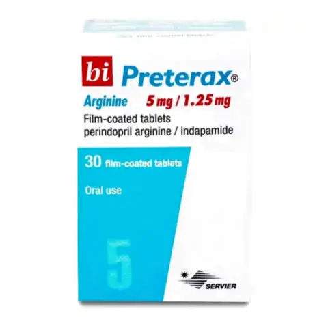 Bi Preterax 5mg/1.25mg Tablets 30s thumbnail 1