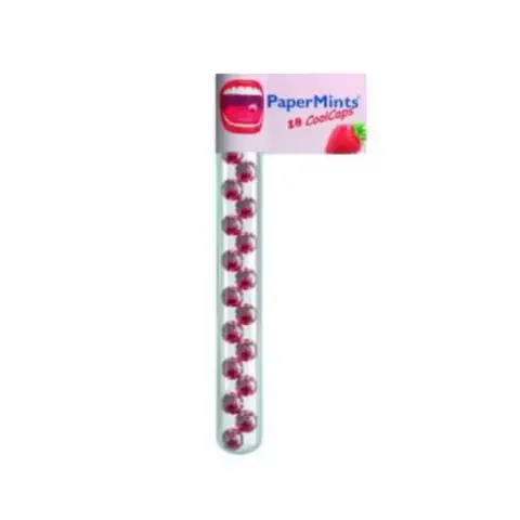 Papermint Cool Capsules Strawberry Flavour 18 Count thumbnail 1