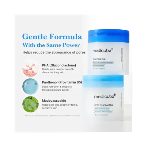 Medicube Zero Pore Pad Mild 155g thumbnail 2