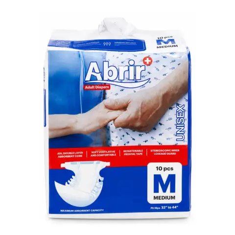 Abrir Adult Diapers Medium Size 10'S  - Clearance Sale thumbnail 1