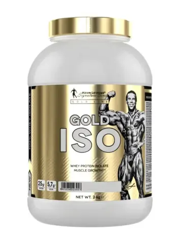 KEVIN LEVRONE GOLD ISO WHEY VANILLA 2KG SERV 66 thumbnail 1