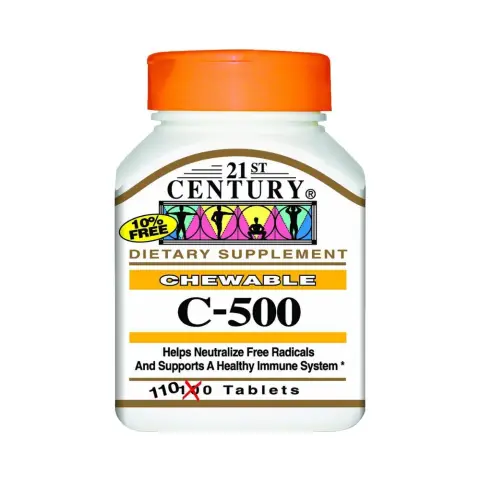 21St Century Chewable Vitamin C-500Mg Tablets 110S