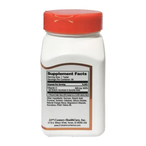 21St Century Chewable Vitamin C-500Mg Tablets 110S thumbnail 2