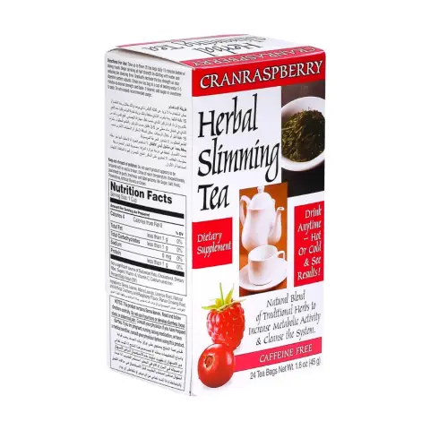 21st Century Cran-Raspberry Slimming Weight Management Herbal Teabags 45g thumbnail 2