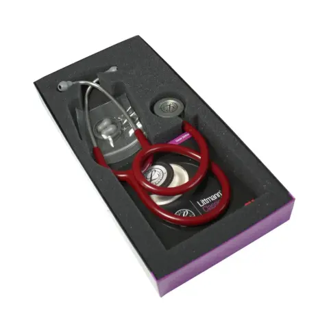 3M Littman Mgl-5627-0 Stethoscope Classic Iii Burgundy thumbnail 2