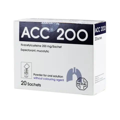 ACC 200mg Effervescent Sachets 20s thumbnail 1