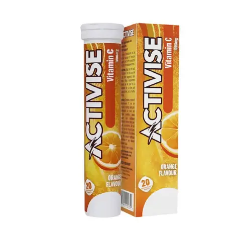 Activise Vitamin C 1000mg Immune Support Effervescent Tablets 20s thumbnail 1