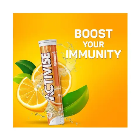 Activise Vitamin C 1000mg Immune Support Effervescent Tablets 20s thumbnail 3