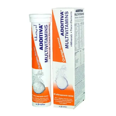 Additiva Multivitamin+Minerals+Traces Elemets Effervescent 20 Tablets thumbnail 1