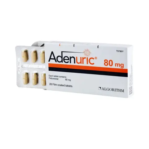 Adenuric 80mg Tablets 28s thumbnail 2