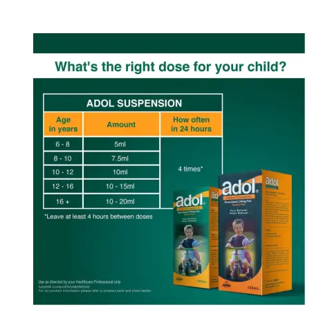 Adol 250mg Suspension 100ml thumbnail 3