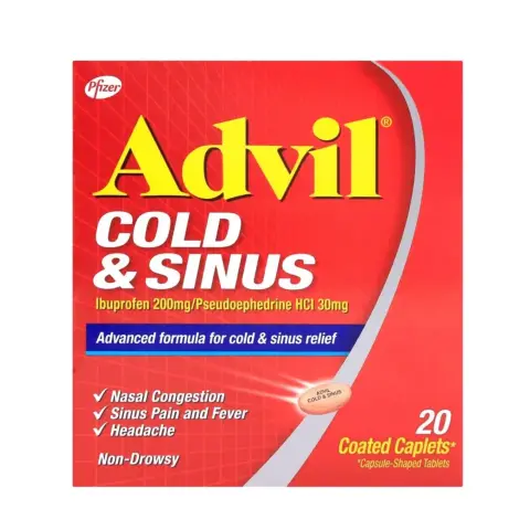 Advil Cold & Sinus 20s thumbnail 1