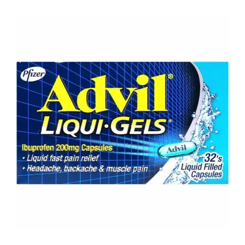 Advil 200mg Capsules 32s thumbnail 1