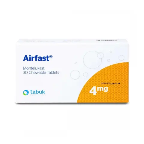 Airfast 4mg Tablets 30s thumbnail 1