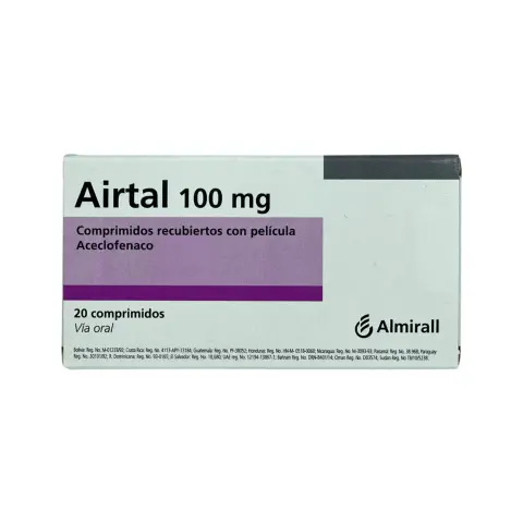 Airtal 100mg Tablets 20s thumbnail 1