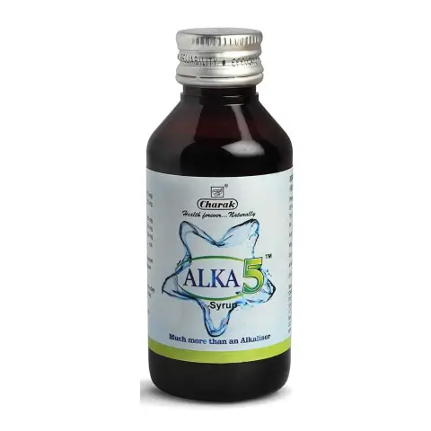 Charak Alka 5 Urinary Alkaliser Herbal Syrup 100ml thumbnail 1