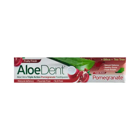 Aloedent Triple Action Pomegranate Aloe Vera Toothpaste 100ml