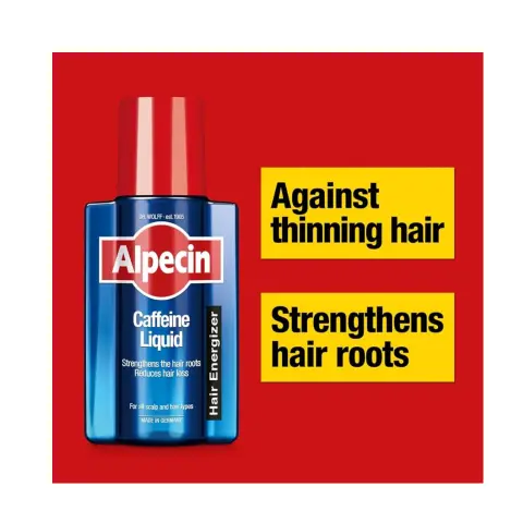 Alpecin Caffeine Liquid Anti Hair Loss Scalp Treatment 200ml thumbnail 3