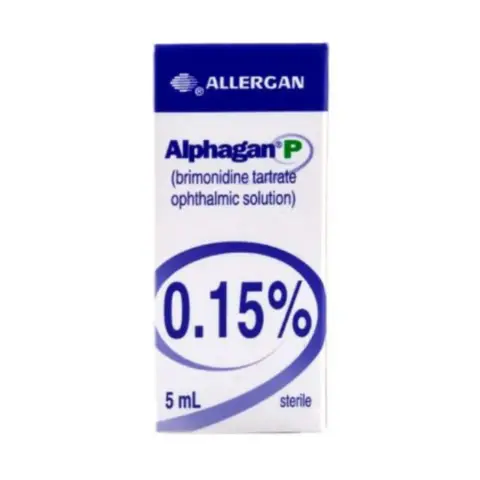 Alphagan P 0.15% Eye Drops 5ml thumbnail 1