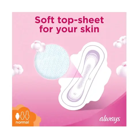 Always Ultra Thin Normal Soft Sanitary Pads with Wings 20s thumbnail 2