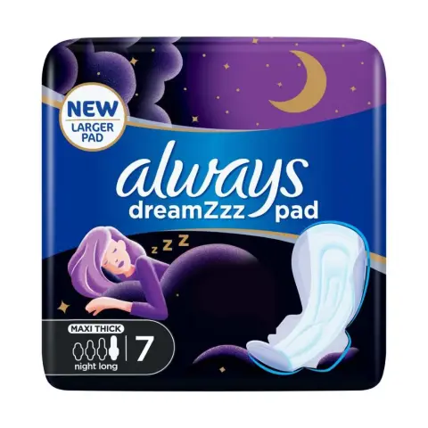 Always Ultra Night Extra Long Sanitary Pads with Wings 7s thumbnail 1