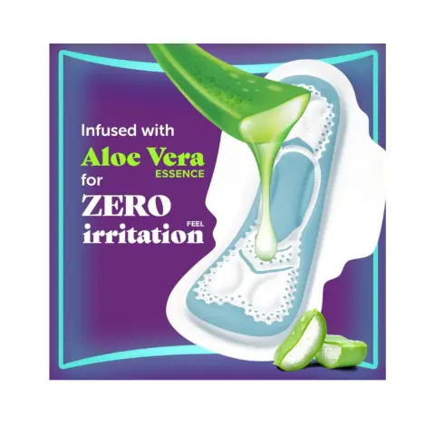 Always Maxi Thick Aloe Vera Long Sanitary Pads 30s thumbnail 3