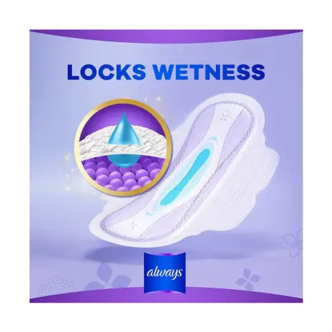 Always Ultra All-in-One Large Sanitary Pads with Wings 7s thumbnail 4