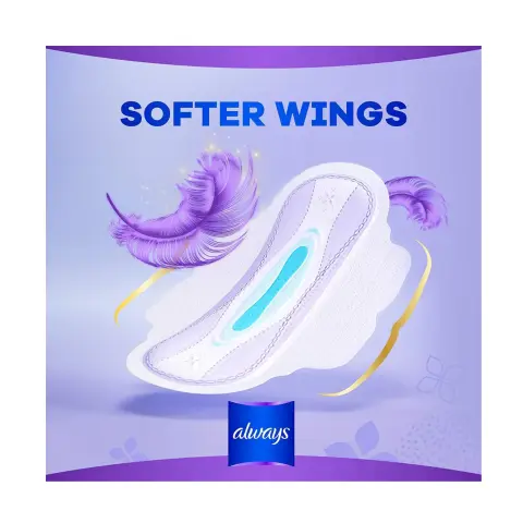 Always Ultra Thin Large All-in-One Sanitary Pads 14s thumbnail 4