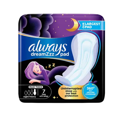Always Maxi Thick Night Sanitary Pads 7s thumbnail 1