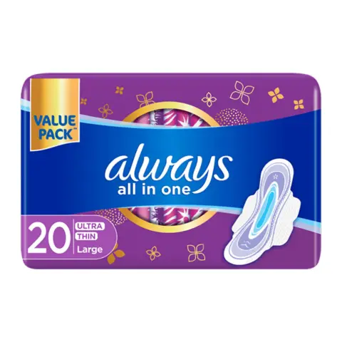 Always Ultra All-in-1 Long Sanitary Pads 20s thumbnail 1