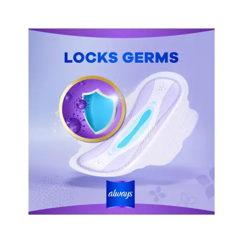 Always Ultra All In One Night Extra Long Sanitary Pads 16s thumbnail 3
