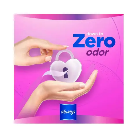 Always Diamond Thick Sanitary Pads 10s thumbnail 4