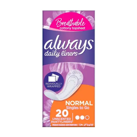 Always Panty Liners Normal 20S thumbnail 1