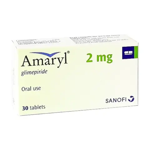 Amaryl 2mg Tablets 30s thumbnail 1
