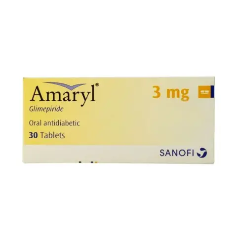 Amaryl 3mg Tablets 30s thumbnail 1
