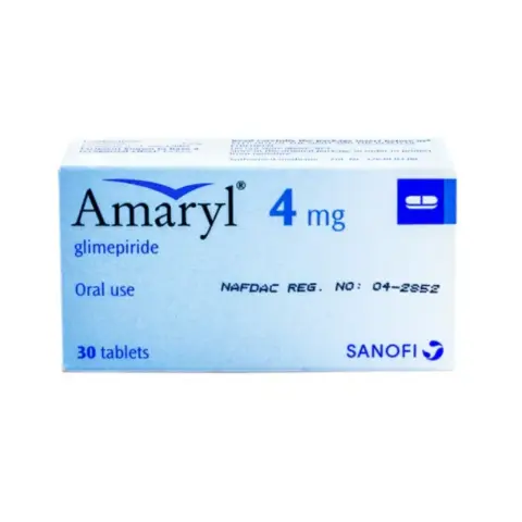 Amaryl 4mg Tablets 30s thumbnail 1