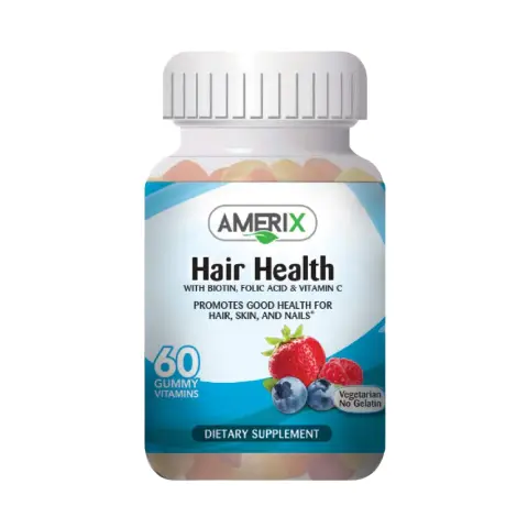 Amerix Hair Health Gummy 60 Gummies thumbnail 1