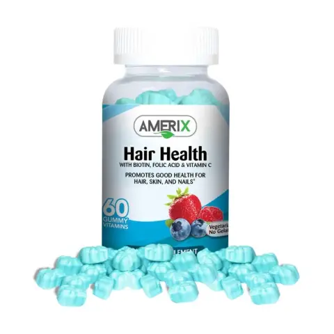 Amerix Hair Health Gummy 60 Gummies thumbnail 2