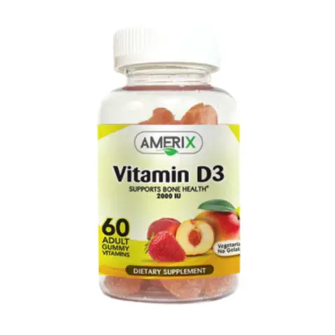 Amerix Vitamin D3 2000IU 60 Gummies thumbnail 1