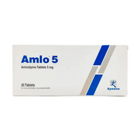 AmLo 5mg Tablets 30s thumbnail 1