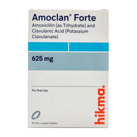 Amoclan Forte 625mg Tablets 15s thumbnail 1