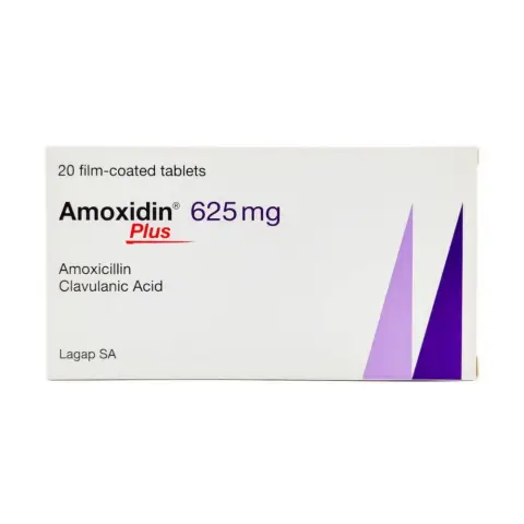 Amoxidin Plus 625Mg Tablets 20S thumbnail 1