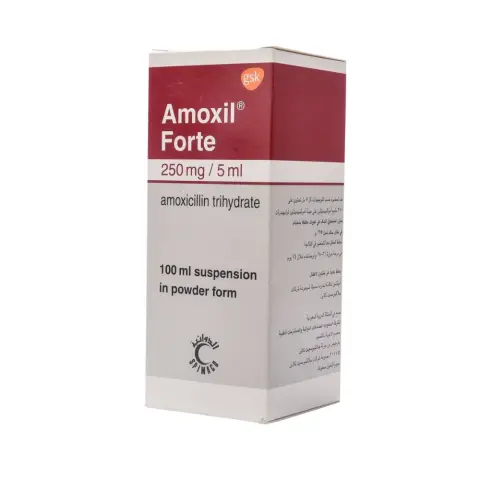 Amoxil Forte 250mg Syrup 100ml thumbnail 1