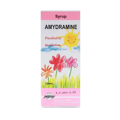 Amydramine Syrup 120ml thumbnail 1