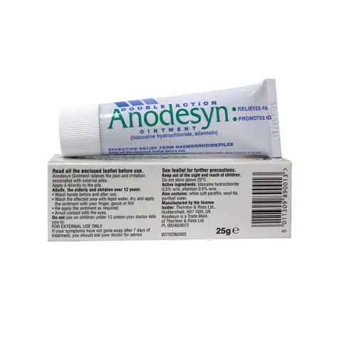 Anodesyn Ointment 25g thumbnail 2