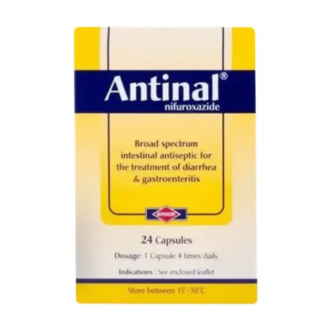 Antinal 200mg Capsules 24s thumbnail 1